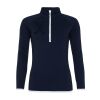 Ormeau Runners Girlie Half Zip Sweat Top Thumbnail