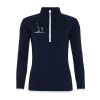 Ormeau Runners Girlie Half Zip Sweat Top Thumbnail