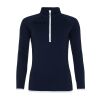 Ormeau Runners Girlie Half Zip Sweat Top Thumbnail