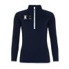 Ormeau Runners Girlie Half Zip Sweat Top Thumbnail