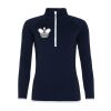 Ormeau Runners Girlie Half Zip Sweat Top Thumbnail