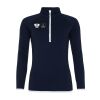 Ormeau Runners Girlie Half Zip Sweat Top Thumbnail