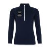 Ormeau Runners Girlie Half Zip Sweat Top Thumbnail