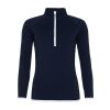 Ormeau Runners Girlie Half Zip Sweat Top Thumbnail