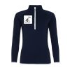 Ormeau Runners Girlie Half Zip Sweat Top Thumbnail